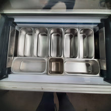 Cargar imagen en el visor de la galería, Barquillera Heladera 7 Sabores Cúpula Curva Desmontable