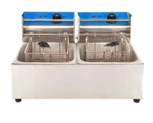 Cargar imagen en el visor de la galería, Freidora electrica Bozzo 6L - 2 canastos