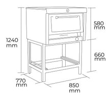 Cargar imagen en el visor de la galería, Horno 1 camara 58X65 ECO Maigas
