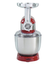 Cargar imagen en el visor de la galería, Batidora Roja Lorenzza 5 Litros + Molino De Carne