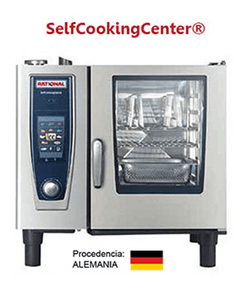 Horno Rational a Gas 6 bandejas GN 1/1 serie SCC061G