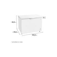 Cargar imagen en el visor de la galería, Congelador Freezer Horizontal Fensa Z300 1 Año De Garantía