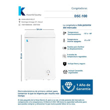 Cargar imagen en el visor de la galería, Congelador 100 Litros Congela Hasta - 40º! Entrega 24hrs