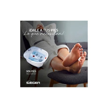 Cargar imagen en el visor de la galería, Spa Para Pies Hidromasajeadora Siegen Sg-1850 2 Años Garanía