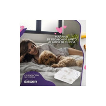 Cargar imagen en el visor de la galería, Calientacama Siegen Sg-5120d3 Individual 2 Años De Garantía