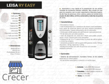 Cargar imagen en el visor de la galería, Maquina de Cafe en Grano LEISA RY EASY