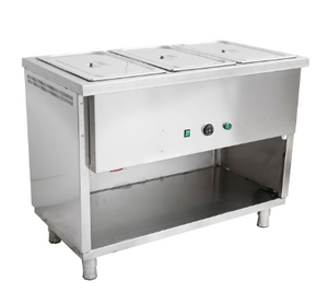 Modulo baño maria 3 Depósitos Eléctrico 1120 mm. GN 1/1