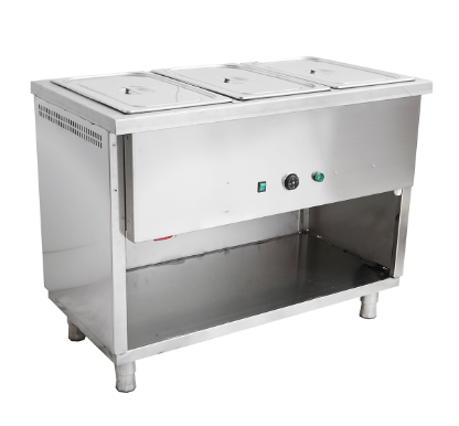 Modulo baño maria 3 Depósitos Eléctrico 1120 mm. GN 1/1
