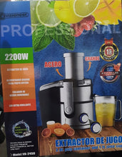 Cargar imagen en el visor de la galería, Extractor de jugo 2200w
