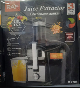 Extractor de jugo 1800w RAF