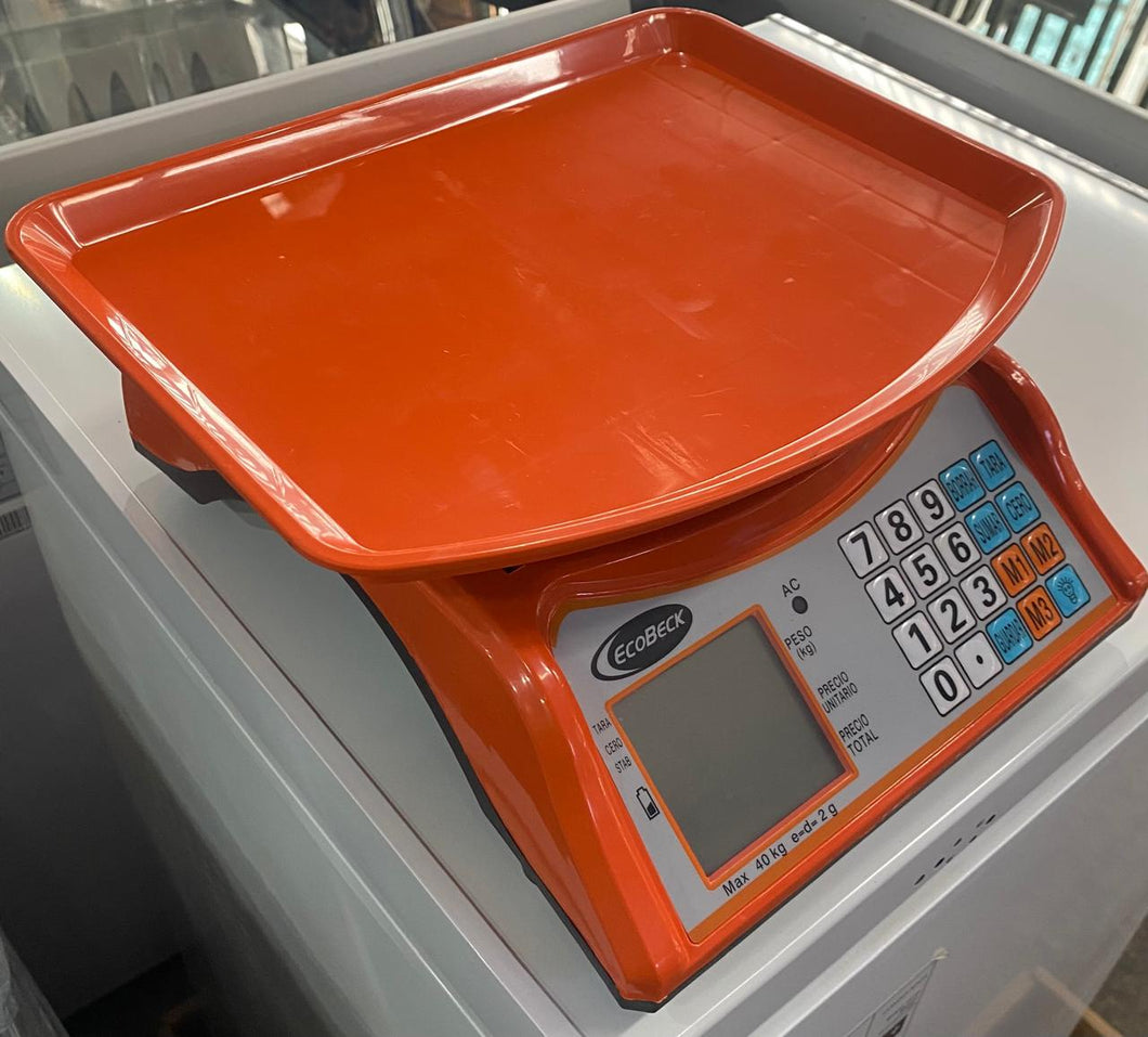 BALANZA ECOBECK ACS 805 30 LED Y LCD