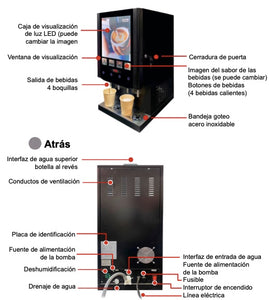 Dispensadora de Café vending Maigas