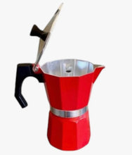 Cargar imagen en el visor de la galería, Cafetera Italiana 9 Tazas Impogar Rojo
