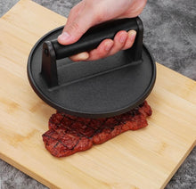 Cargar imagen en el visor de la galería, Smash Prensa de carne redonda hierro fundido
