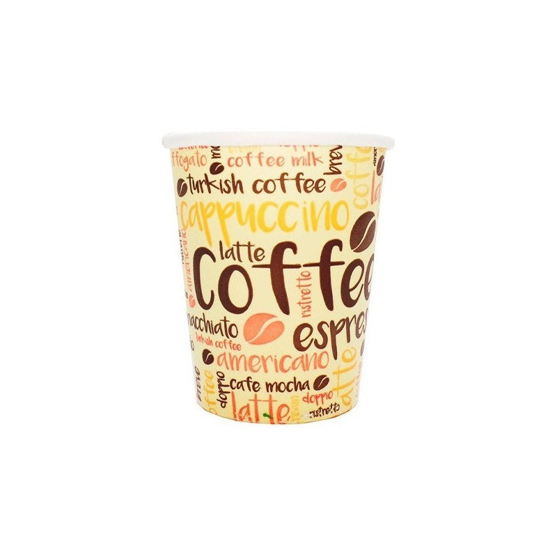 Vaso Para Cafe Copostable 6oz