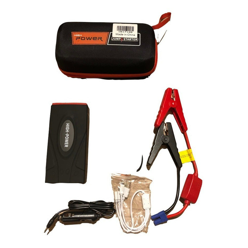 Partidor De Bateria Auto + Cargador Portátil De Celular