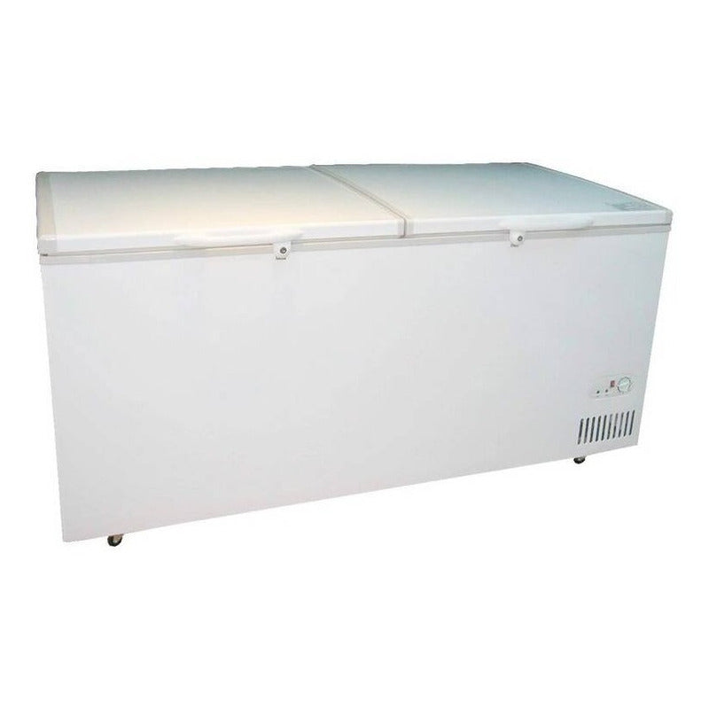 Congeladora Dual Tapa Dura 612 Litros 6 Meses De Garantía