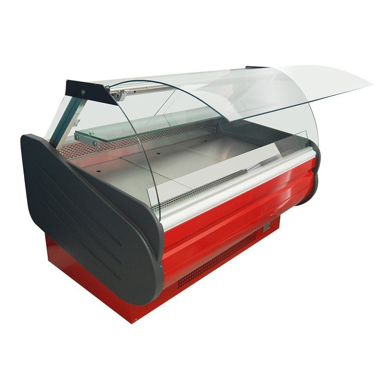Vitrina Carnicera Refrigerada Cupula Abatible 1.5m